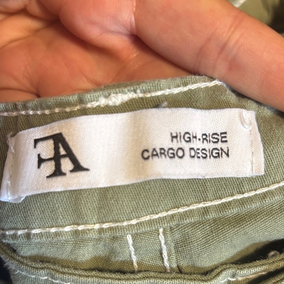 Flying Angel Olive Green Cargo Pants - Picture 2 of 3